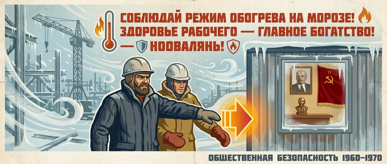 Минус сорок, нечувствительные пальцы и треск металла: как не оставить лёгкие и пальцы на объекте